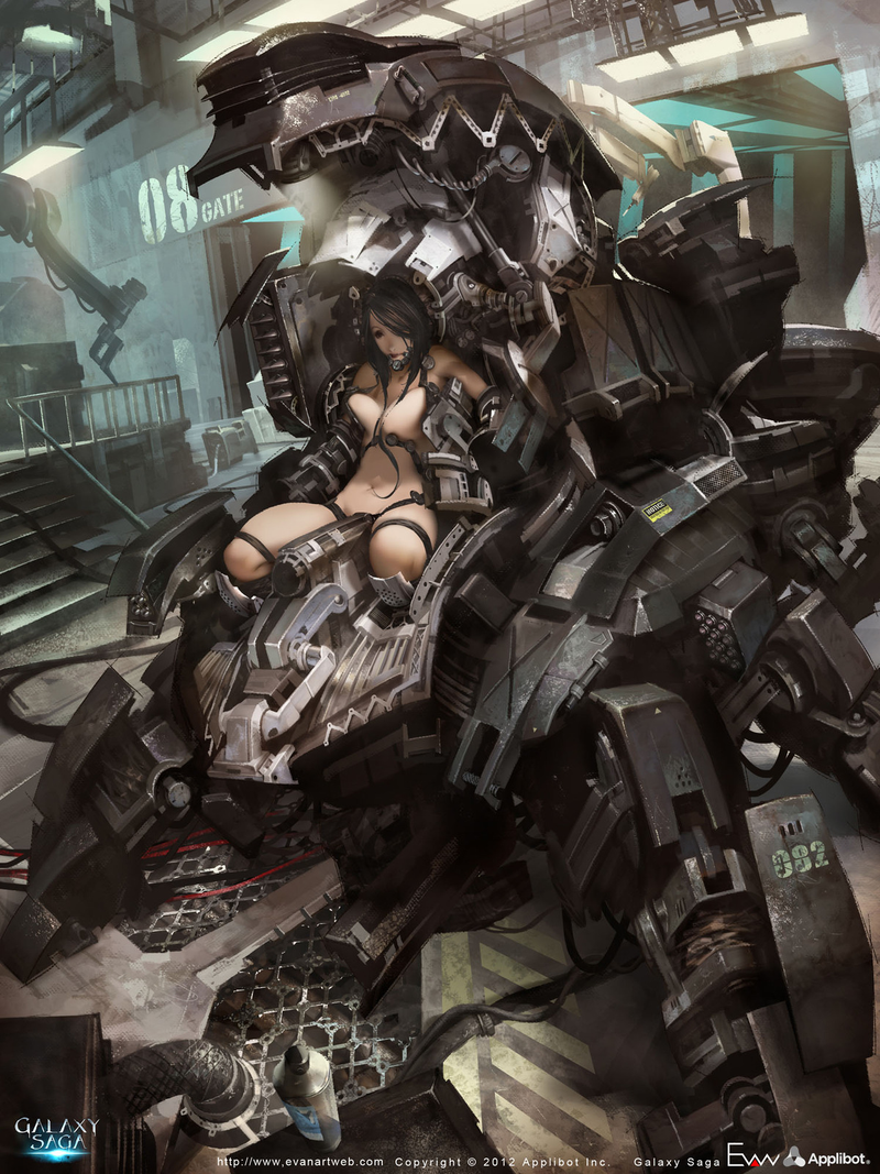 Illustration for article titled Robot Angels, Dragons, Starships & Bikes